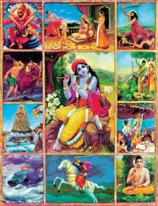 Krishna Incarnations 