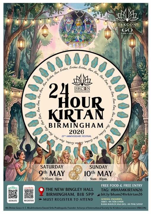24 hour kirtan 2026